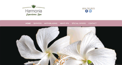Desktop Screenshot of harmoniaspa.ca